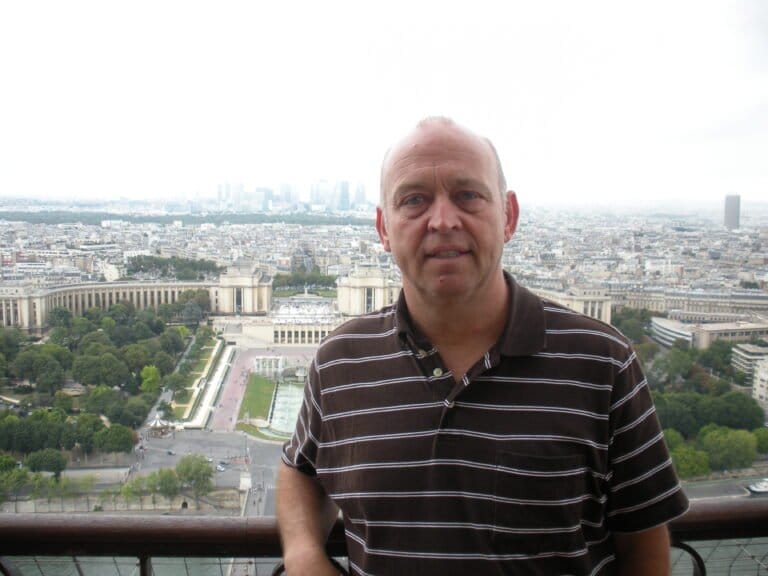 Selfie On the Eiffel Tower