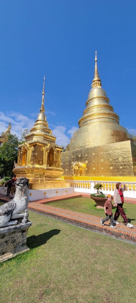 Buddhist Temples of Chaing Mai, Thailand.