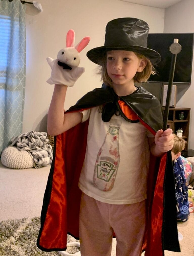 My Granddaughter as the Amazing Savannah